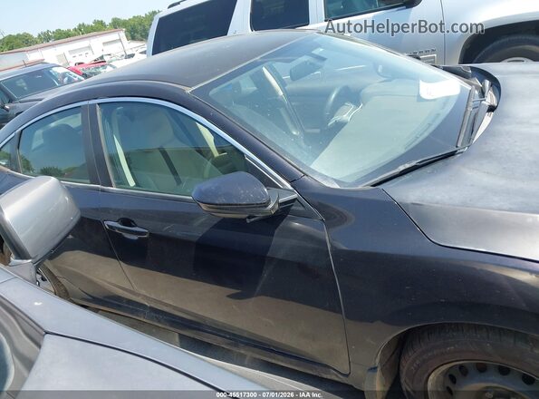 19XFC2F51GE048351 2016 HONDA CIVIC Black Widok wnętrza z tyłu
