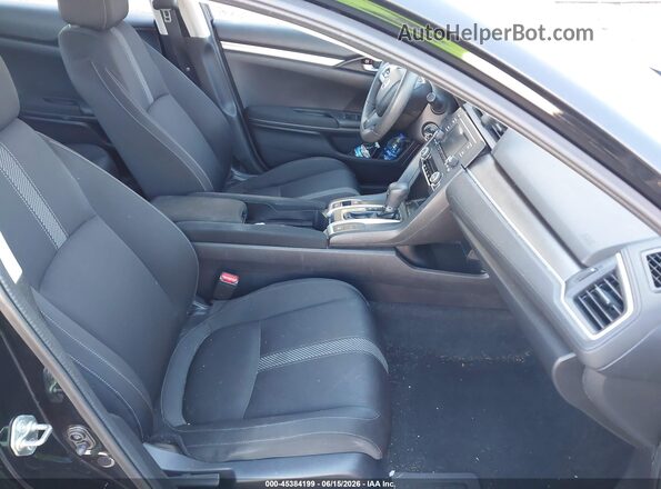 19XFC2F51GE070320 2016 HONDA CIVIC Black Вид салону спереду