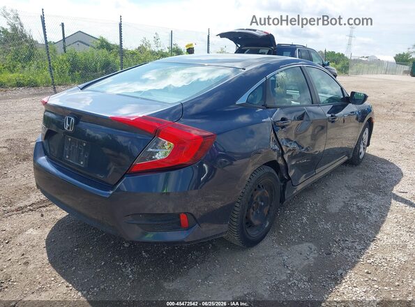 19XFC2F51GE082113 2016 HONDA CIVIC Black უკანა მარჯვენა