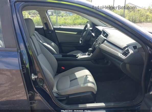 19XFC2F51GE082113 2016 HONDA CIVIC Black წინა სალონის ხედი