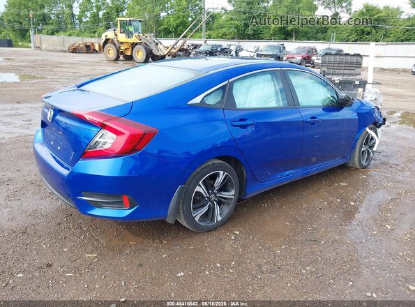 19XFC2F51GE085769 2016 HONDA CIVIC Blue Trasero derecho