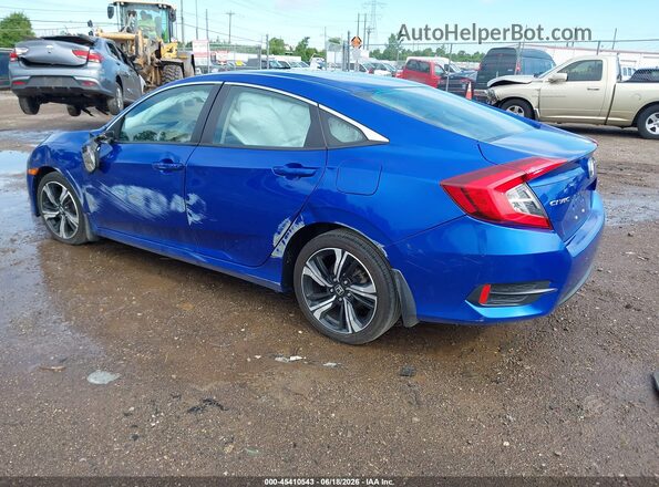 19XFC2F51GE085769 2016 HONDA CIVIC Blue Trasero izquierdo