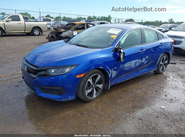 19XFC2F51GE085769 2016 HONDA CIVIC Blue Vista tres cuartos delantera izquierda