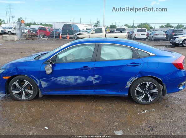 19XFC2F51GE085769 2016 HONDA CIVIC Blue Vista interior de 360 grados