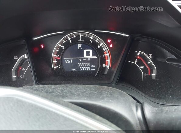 19XFC2F51HE008272 2017 HONDA CIVIC Gray Հետևի նստատեղերի տեսք