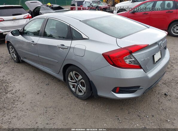 19XFC2F51HE008272 2017 HONDA CIVIC Gray Հետևի ձախ