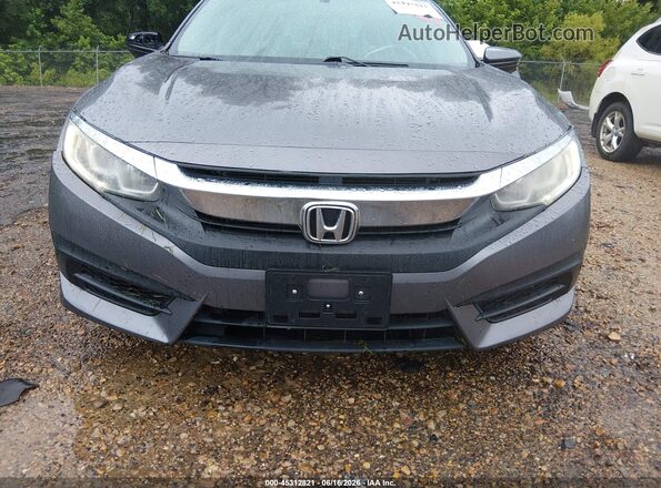 19XFC2F51HE053129 2017 HONDA CIVIC Gray Widok z przodu