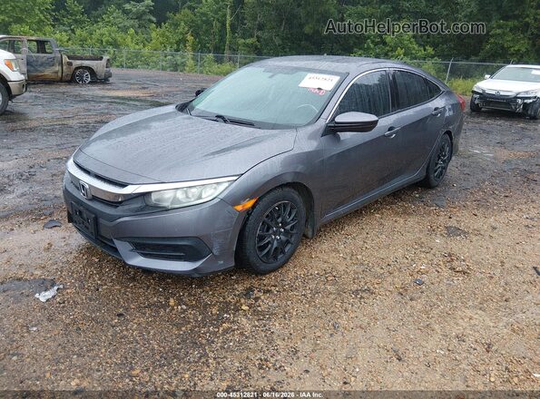 19XFC2F51HE053129 2017 HONDA CIVIC Gray Przód lewy