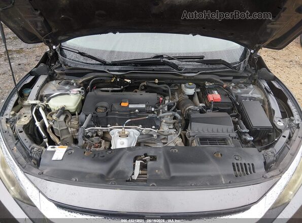 19XFC2F51HE053129 2017 HONDA CIVIC Gray Widok z tyłu