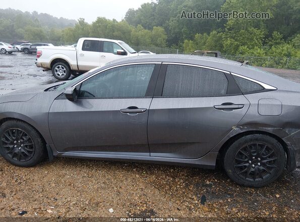 19XFC2F51HE053129 2017 HONDA CIVIC Gray Widok wnętrza 360 stopni