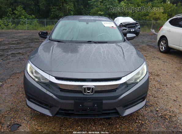 19XFC2F51HE053129 2017 HONDA CIVIC Gray Widok zestawu wskaźników