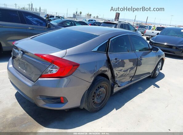 19XFC2F51HE219391 2017 HONDA CIVIC Gray Задня права чверть