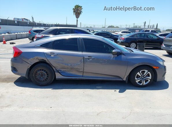 19XFC2F51HE219391 2017 HONDA CIVIC Gray Вид задньої частини салону