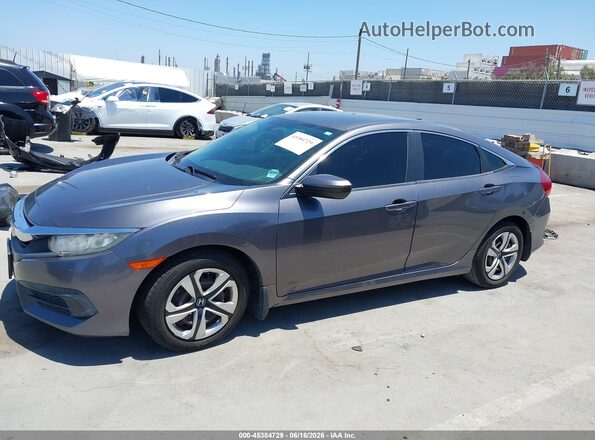 19XFC2F51HE219391 2017 HONDA CIVIC Gray Панорамний вид салону 360°
