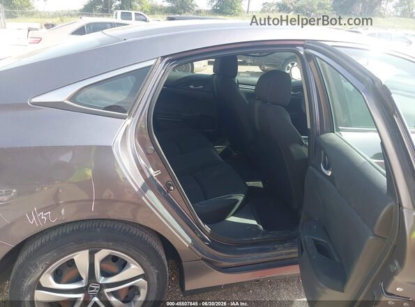 19XFC2F51JE017897 2018 HONDA CIVIC Gray Вид наклейки з VIN-кодом