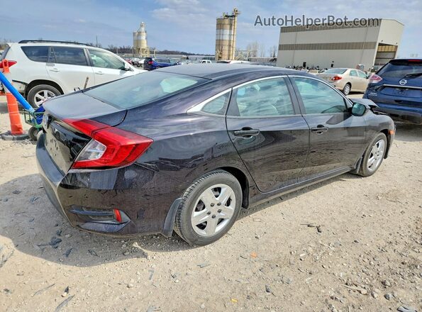 19XFC2F52GE047550 2016 HONDA CIVIC Black Հետևի աջ