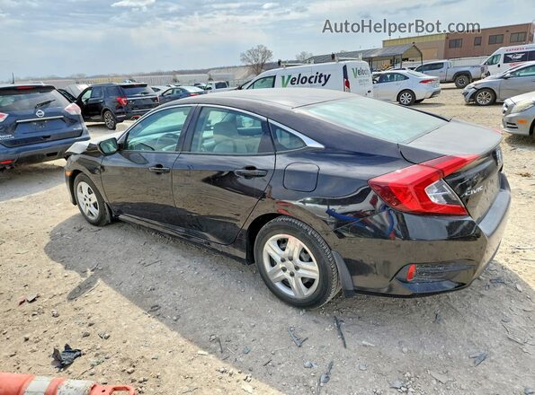 19XFC2F52GE047550 2016 HONDA CIVIC Black Հետևի ձախ