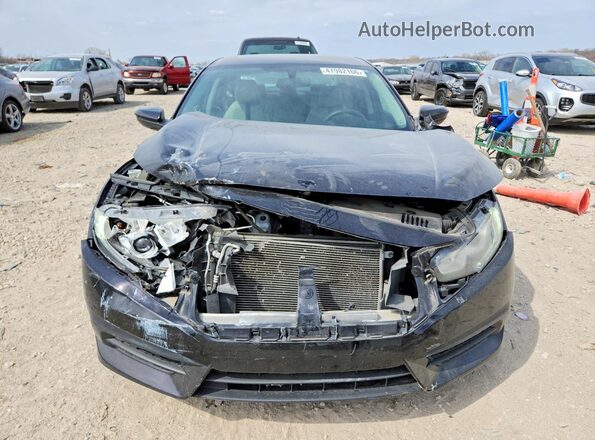 19XFC2F52GE047550 2016 HONDA CIVIC Black Դիմացի տեսք