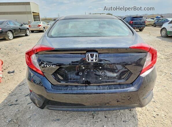 19XFC2F52GE047550 2016 HONDA CIVIC Black Հետևի տեսք