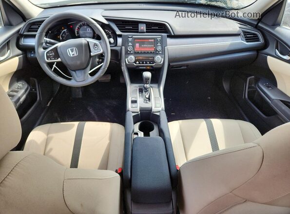 19XFC2F52GE047550 2016 HONDA CIVIC Black Առջևի վահանակի տեսք