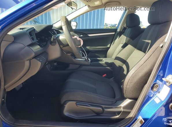 19XFC2F52GE059598 2016 HONDA CIVIC Blue Front interior view