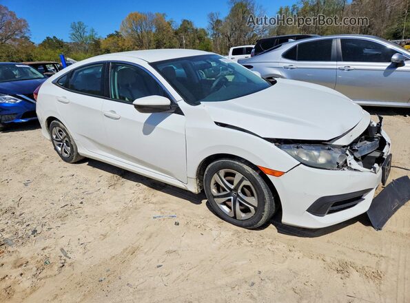 19XFC2F52GE078460 2016 HONDA CIVIC White Front right