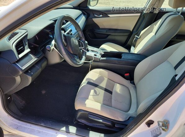 19XFC2F52GE078460 2016 HONDA CIVIC White Front interior view