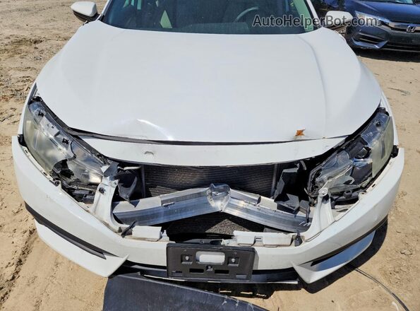 19XFC2F52GE078460 2016 HONDA CIVIC White Rear interior view
