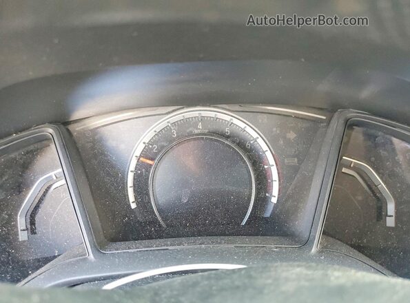 19XFC2F52GE086185 2016 HONDA CIVIC Blue ხელსაწყოთა პანელის ხედი