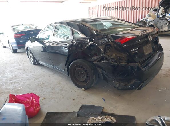 19XFC2F52GE095338 2016 HONDA CIVIC Black Trasero izquierdo