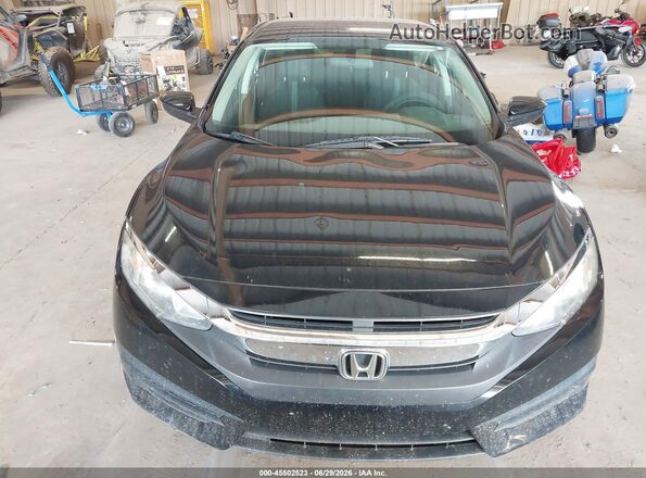 19XFC2F52GE095338 2016 HONDA CIVIC Black Vista del cuadro de instrumentos