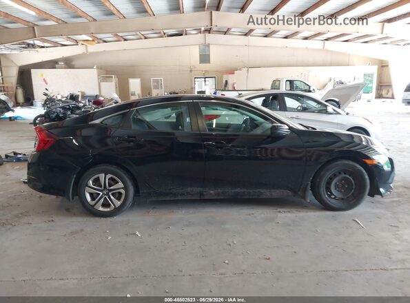 19XFC2F52GE095338 2016 HONDA CIVIC Black Vista interior trasera