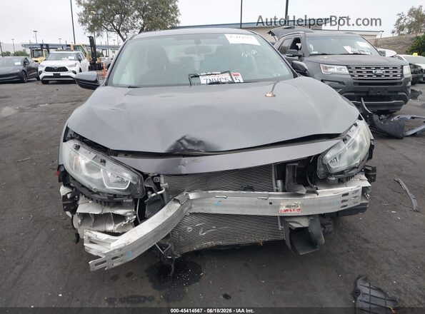 19XFC2F52GE201092 2016 HONDA CIVIC Gray Դիմացի տեսք