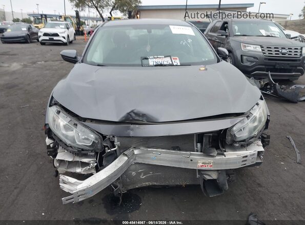 19XFC2F52GE201092 2016 HONDA CIVIC Gray Սալոնի հետևի տեսք