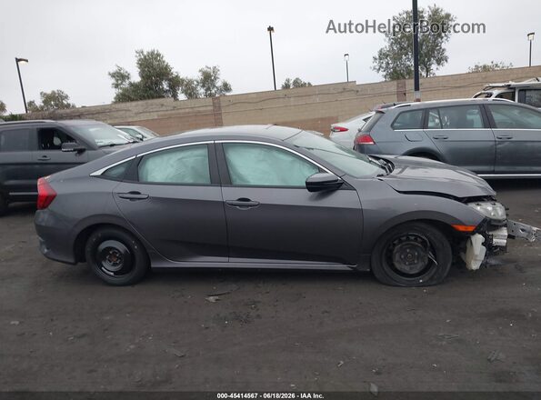 19XFC2F52GE201092 2016 HONDA CIVIC Gray Սալոնի 360 աստիճան տեսք