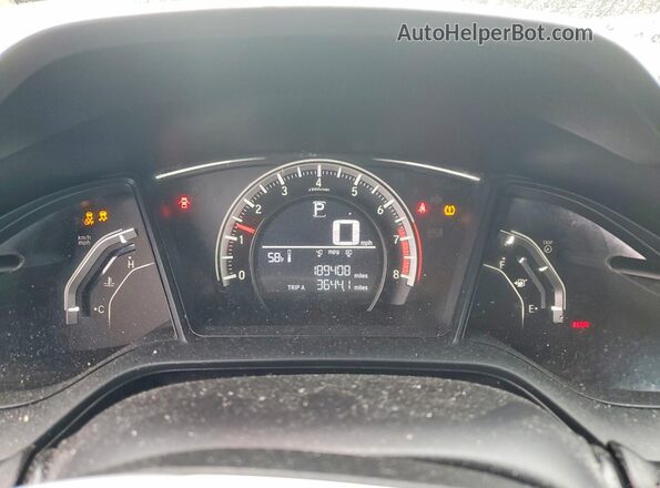 19XFC2F52GE210004 2016 HONDA CIVIC Белый 