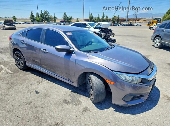 19XFC2F52GE222556 2016 HONDA CIVIC Gray 
