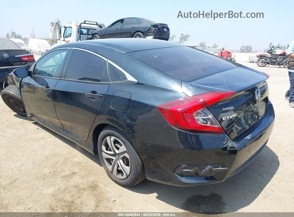 19XFC2F52GE244895 2016 HONDA CIVIC Black Tył lewy
