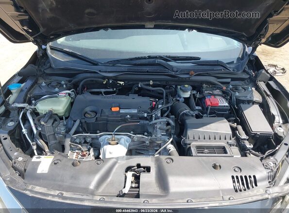 19XFC2F52GE244895 2016 HONDA CIVIC Black Widok z tyłu