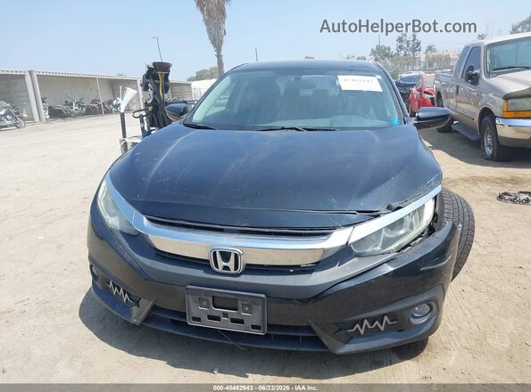 19XFC2F52GE244895 2016 HONDA CIVIC Black Widok zestawu wskaźników
