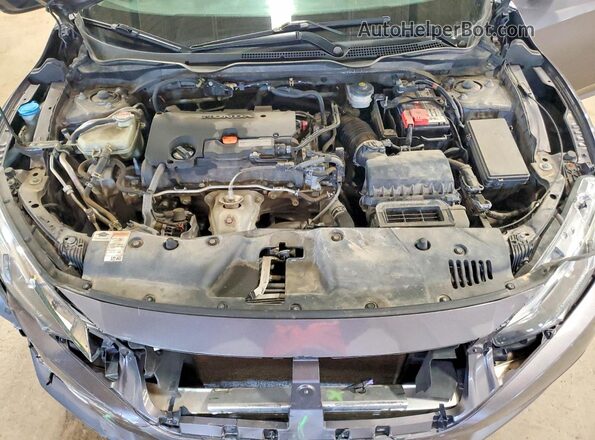 19XFC2F52HE028174 2017 HONDA CIVIC Gray Vista interior trasera