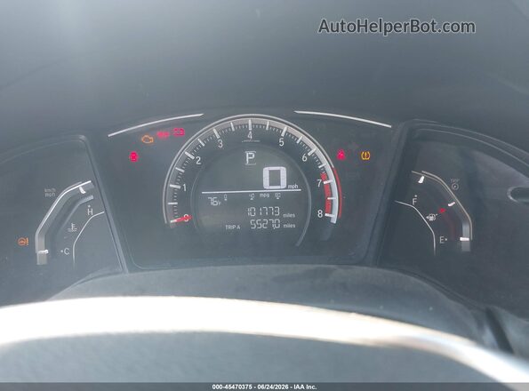 19XFC2F52HE045427 2017 HONDA CIVIC Gray Հետևի նստատեղերի տեսք