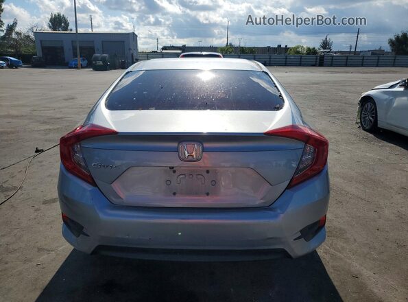 19XFC2F52HE060168 2017 HONDA CIVIC Silver Widok z tyłu