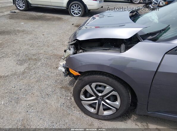 19XFC2F52HE205144 2017 HONDA CIVIC Gray Դիմացի տեսք