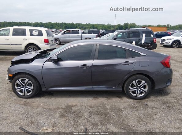 19XFC2F52HE205144 2017 HONDA CIVIC Gray 