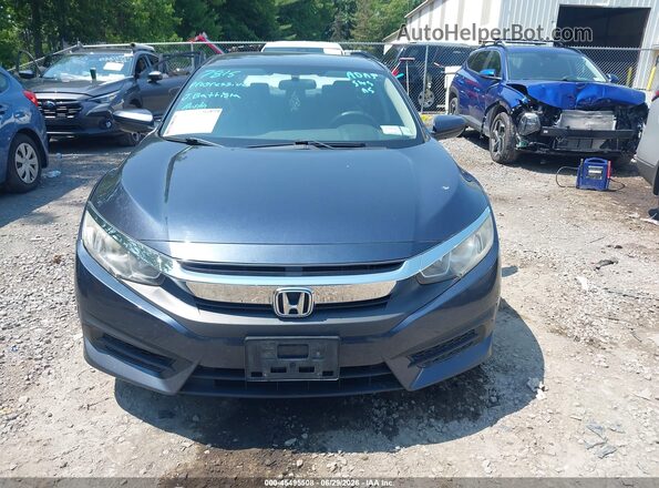 19XFC2F52HE205936 2017 HONDA CIVIC Blue Instrument cluster view