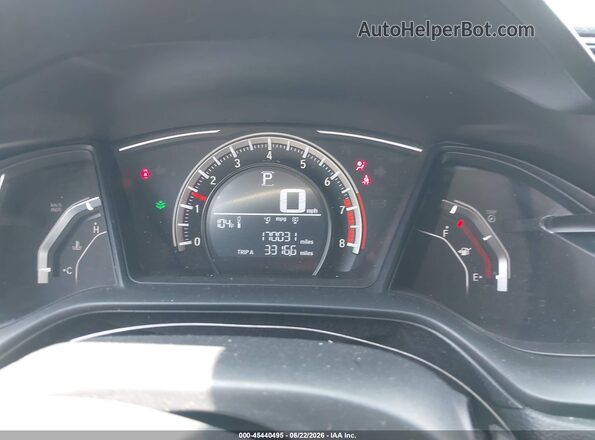 19XFC2F52HE226804 2017 HONDA CIVIC Silver Հետևի նստատեղերի տեսք