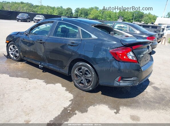 19XFC2F52JE024373 2018 HONDA CIVIC Black Trasero izquierdo