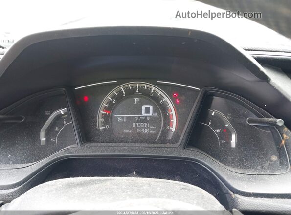 19XFC2F52JE030254 2018 HONDA CIVIC Серый Вид задних сидений