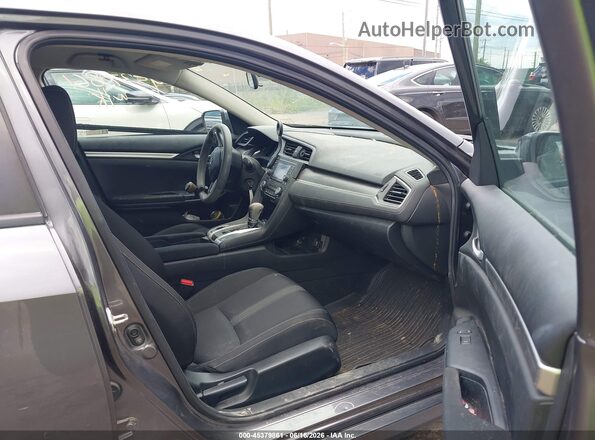 19XFC2F52JE030254 2018 HONDA CIVIC Серый Вид салона спереди